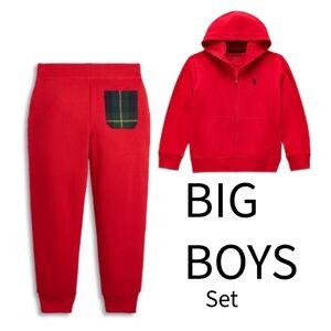 Boys Polo Ralph Lauren Hoodie sweatpants Two piece